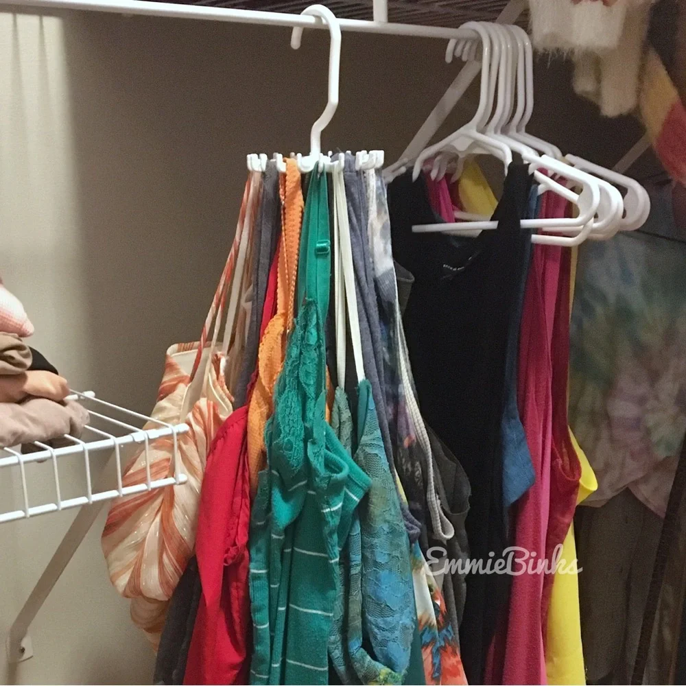 New 1 Piece Closet Organizer - Hanging Closet Organization Pieces Scarf Ties